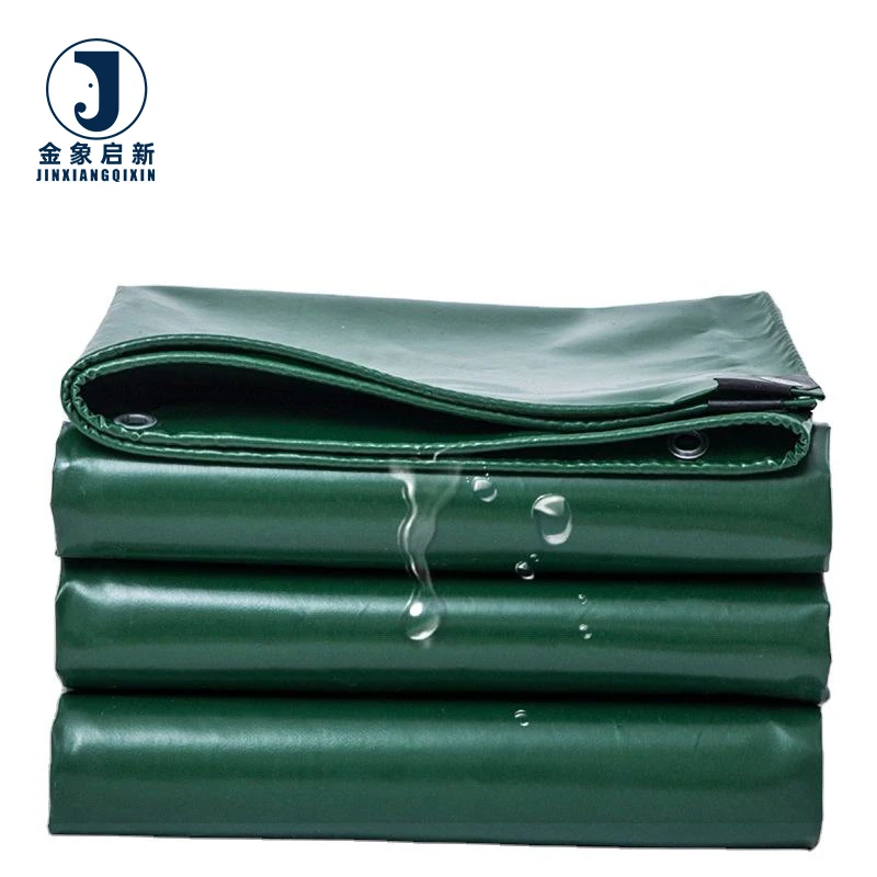 Factory Direct Sale Flatbed Trailer Tarps Black Heavy Duty Lumber Pe Tarp Flatbed Truck Transportation Tarpaulin Roll Sheet
