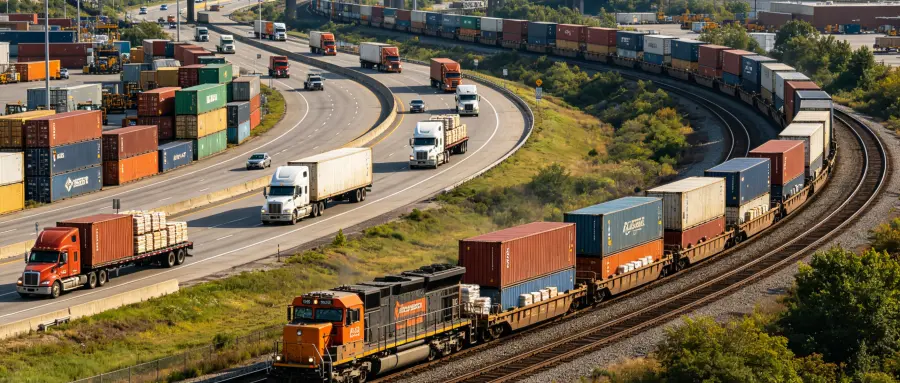 Logistics and transport truck cover application
