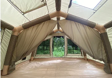 Luxury Inflatable Tent for Glamping Outdoor Waterproof Air Tent with Pump