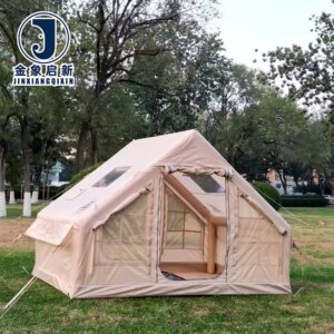 P.F Hot Selling Luxury PVC Waterproof Windproof Inflatable Four-season Quick Automatic Opening Party Camping Outdoor Tent