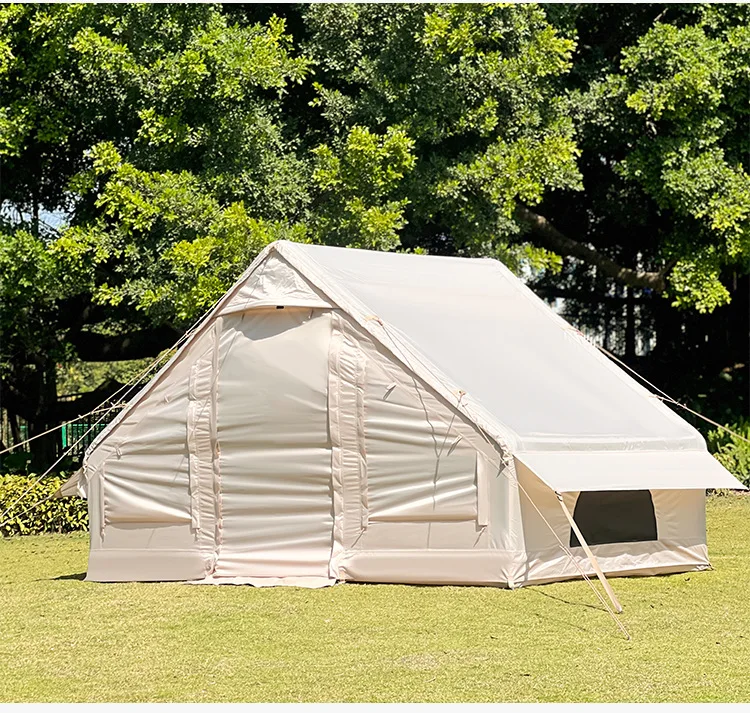 Camping Tent Inflatable PVC Waterproof UV Resistant Four-Season Quick Automatic Opening Customizable 2-3 Person