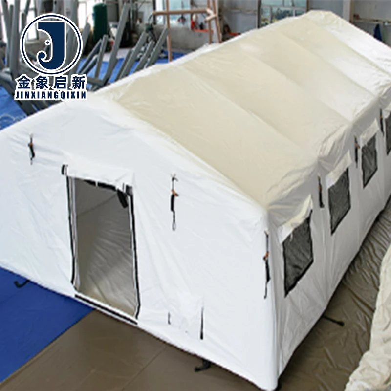 Luxury Inflatable Camping Tent Waterproof Family Outdoor Portable Air Tent With Skylight for 6-8 Person Glamping Event