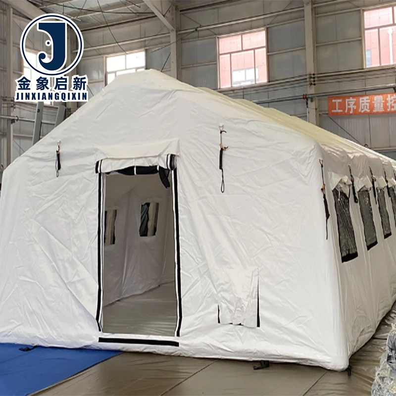 Heavy Duty Inflatable Tent Camping Large Waterproof Family Outdoor Portable Air Tent for 1-12 Person Group Camping