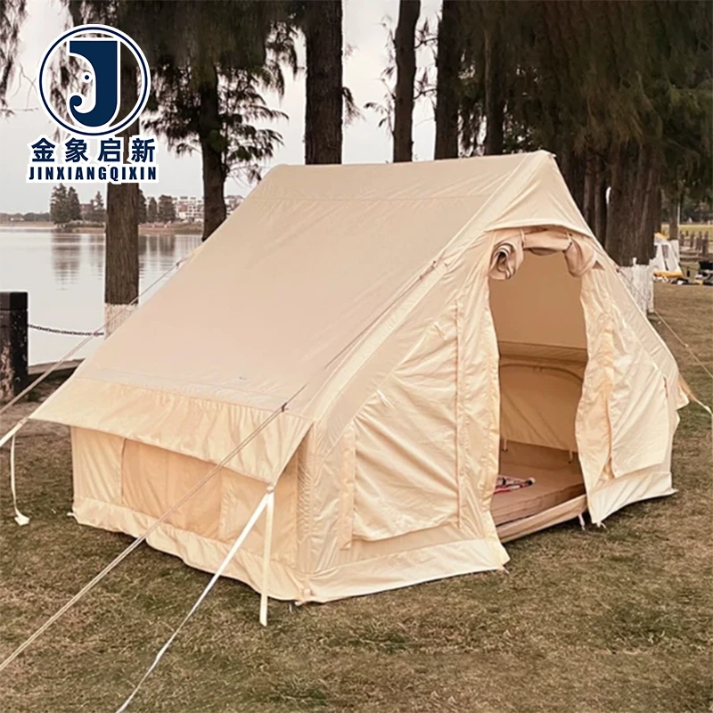 Outdoor Portable Camping Inflatable Tent Luxury All-Season Use Overnight Large Space Rainproof Insulated Quick Automatic Opening