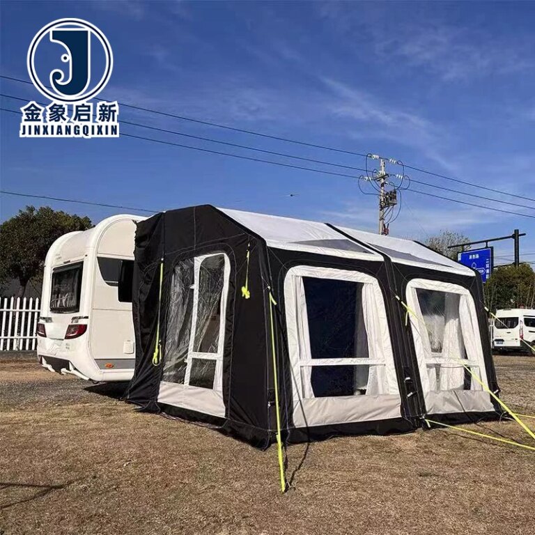 Outdoor Camping Inflatable Tent Luxury All-Season Use PVC Waterproof Quick Automatic Opening Rainproof Insulated