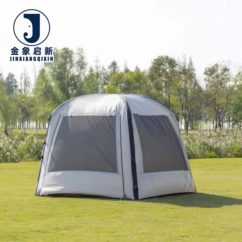 Large Party Glamping 6 Person Waterproof PVC Portable Inflatable Beach Tent Windows Four-Season Quick Opening for Outdoor