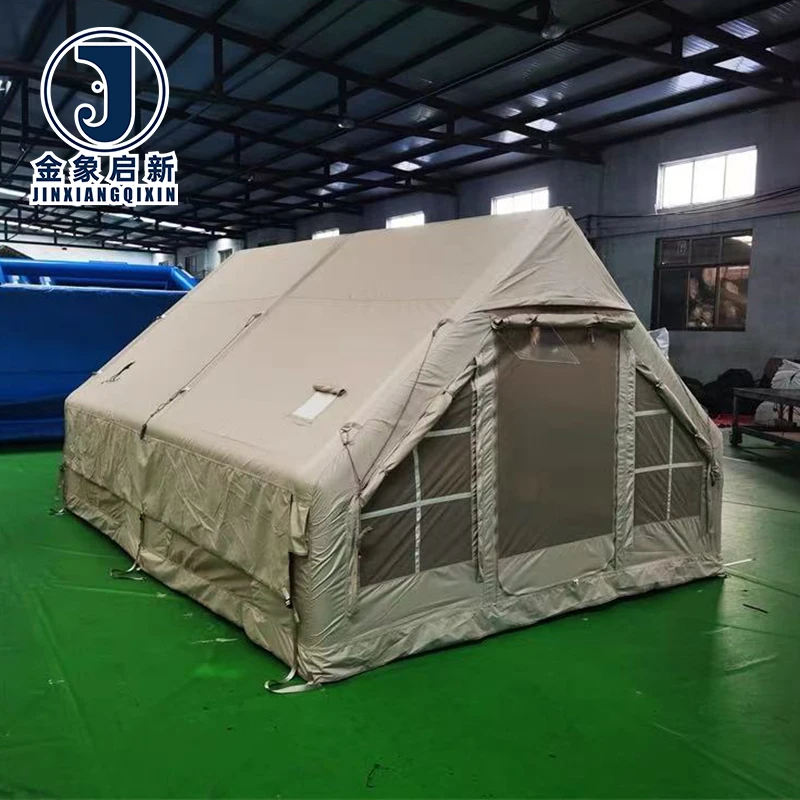Waterproof PVC Four-Season Glamping Outdoor Camping House Tent with Quick Automatic Opening - Image 4