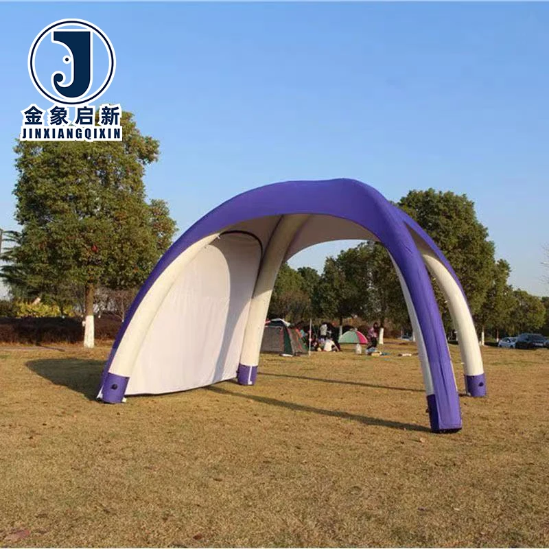 Luxury Custom Waterproof PVC Windproof Large Family Inflatable Tent for 4 Season Outdoor Camp Glamping